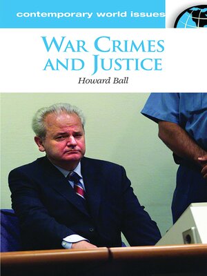 cover image of War Crimes and Justice